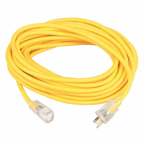 Southwire 1287SW0002 16/3 25' SJEOOW Yellow Polar/Solar Extension Cord