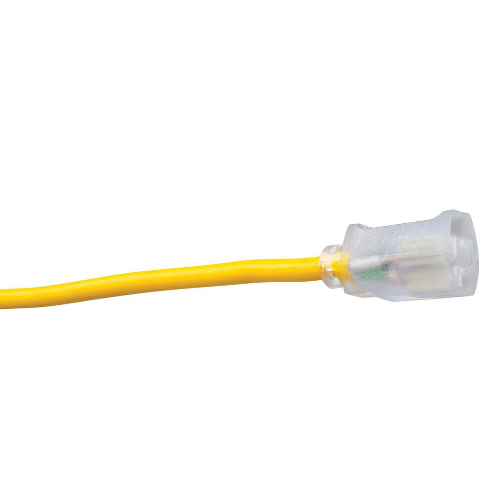 Southwire 1289SW0002 16/3 100' SJEOOW Yellow Polar/Solar Extension Cord - 2