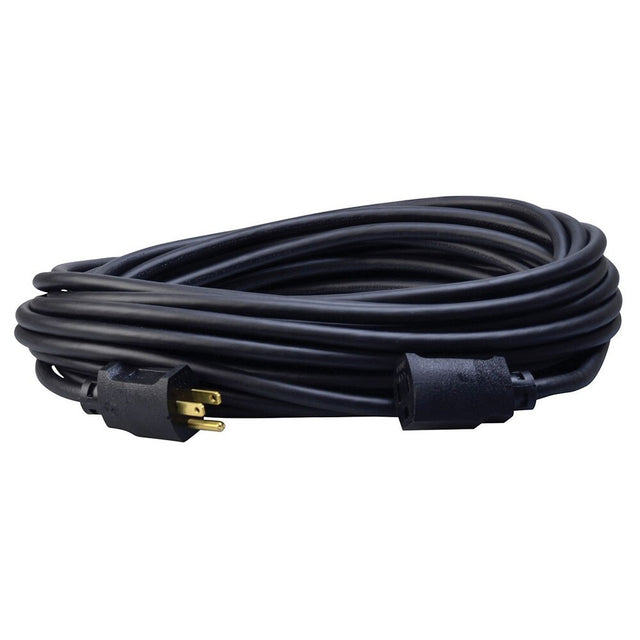 Southwire 1428SW0008 14/3 50' SJEOOW Black Extension Cord