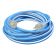 Southwire 1639SW0061 12/3 100' SJEOW Blue/White Cold Supreme Extension Cord