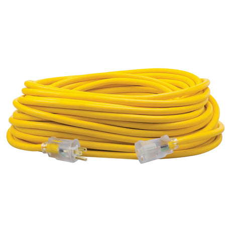 Southwire 1689SW0002 12/3 100' SJEOOW Yellow Polar/Solar Extension Cord