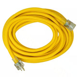 Southwire 1768SW0002 50' 12/3 Gauge SEOOW Yellow Polar/Solar Outdoor Extension