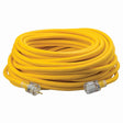 Southwire 1769SW0002 12/3 100' SEOW Yellow Polar/Solar Extension Cord