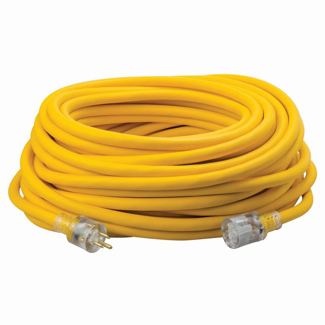 Southwire 1769SW0002 12/3 100' SEOW Yellow Polar/Solar Extension Cord