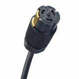 Southwire 18340008 10' 6/3 & 8/1 SEOW Generator Plug to CA Style Adapter - 2