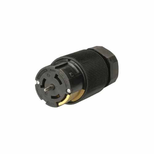 Southwire 19190008 100' 50-Amp Twist-Lock Generator Temp Power Extension Cord, 6/3 & 8/1 SEOW Black - 2