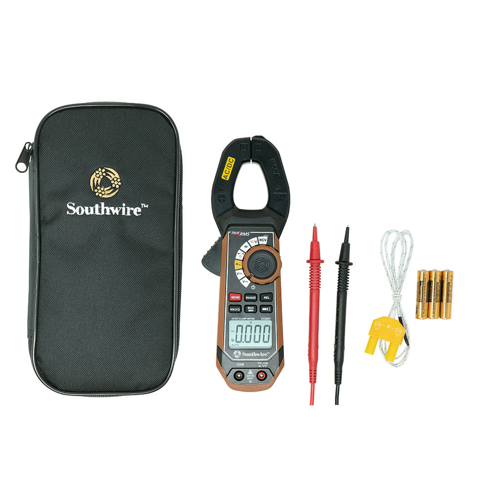 Southwire 21550T Clamp Meter with Built-In NCV Tester