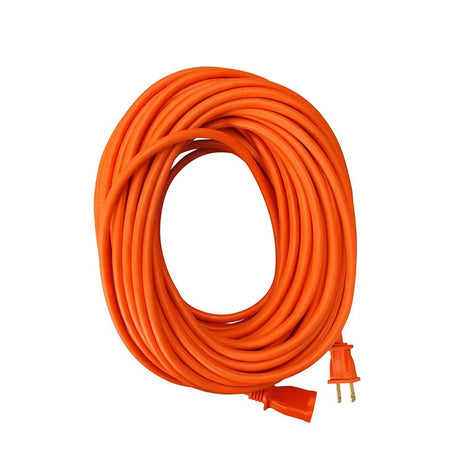 Southwire 22098803 100' 16/2 Gauge Light-Duty 10-Amp SJTW General Purpose Extension Cord, Orange Color