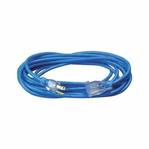 Southwire 2367SW8806 Cord, HV/LT 16/3 25' Blue