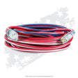 Southwire 2547SWUSA1 25' Extension Cord, 12/3 Gauge SJTW, Red/White/Blue Color, Low Energy