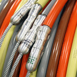 Southwire 2548SW0052 50' Extension Cord, 12/3 Gauge SJTW (Weather Resistant), Dark Green/Yellow Color, Low Energy - 2