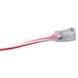 Southwire 2549SW0041 12/3 100' SJTW Red/White Extension Cord with Lighted Ends - 3