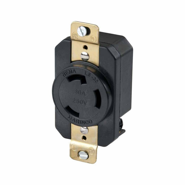 Southwire 306R 30A 250V NEMA L6-30 Female Twist-Lock Receptacle