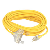 Southwire 3488SW0002 12/3 50' SJEOOW Yellow Polar/Solar Trisource Extension Cord