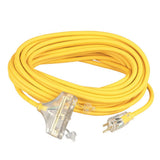 Southwire 3488SW0002 12/3 50' SJEOOW Yellow Polar/Solar Trisource Extension Cord