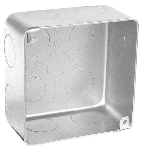 Garvin 52171-3/4-VT 4"x2-1/8" Square Chicago Plenum Junction Box