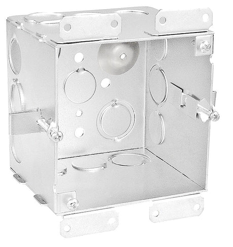 Garvin 52171-OW 4"x2-1/8" Square Cut In Old Work Junction Box
