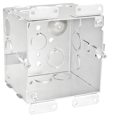 Garvin 52171-OW 4"x2-1/8" Square Cut In Old Work Junction Box