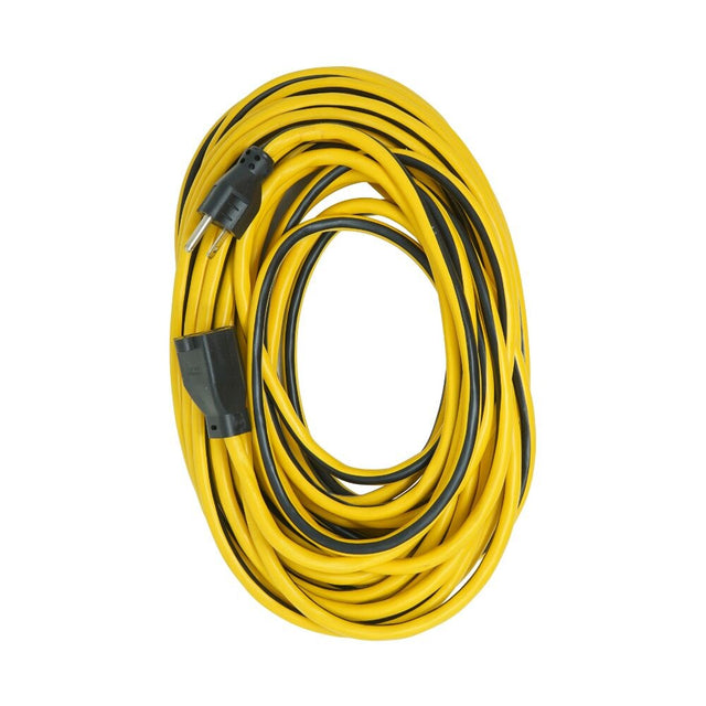Southwire 521 50' Extension Cord, 14/3 Gauge SJTW, Yellow/Black Color