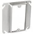 Garvin 52C14-5/8 4" Square 5/8" 1-Gang Raised Device Ring