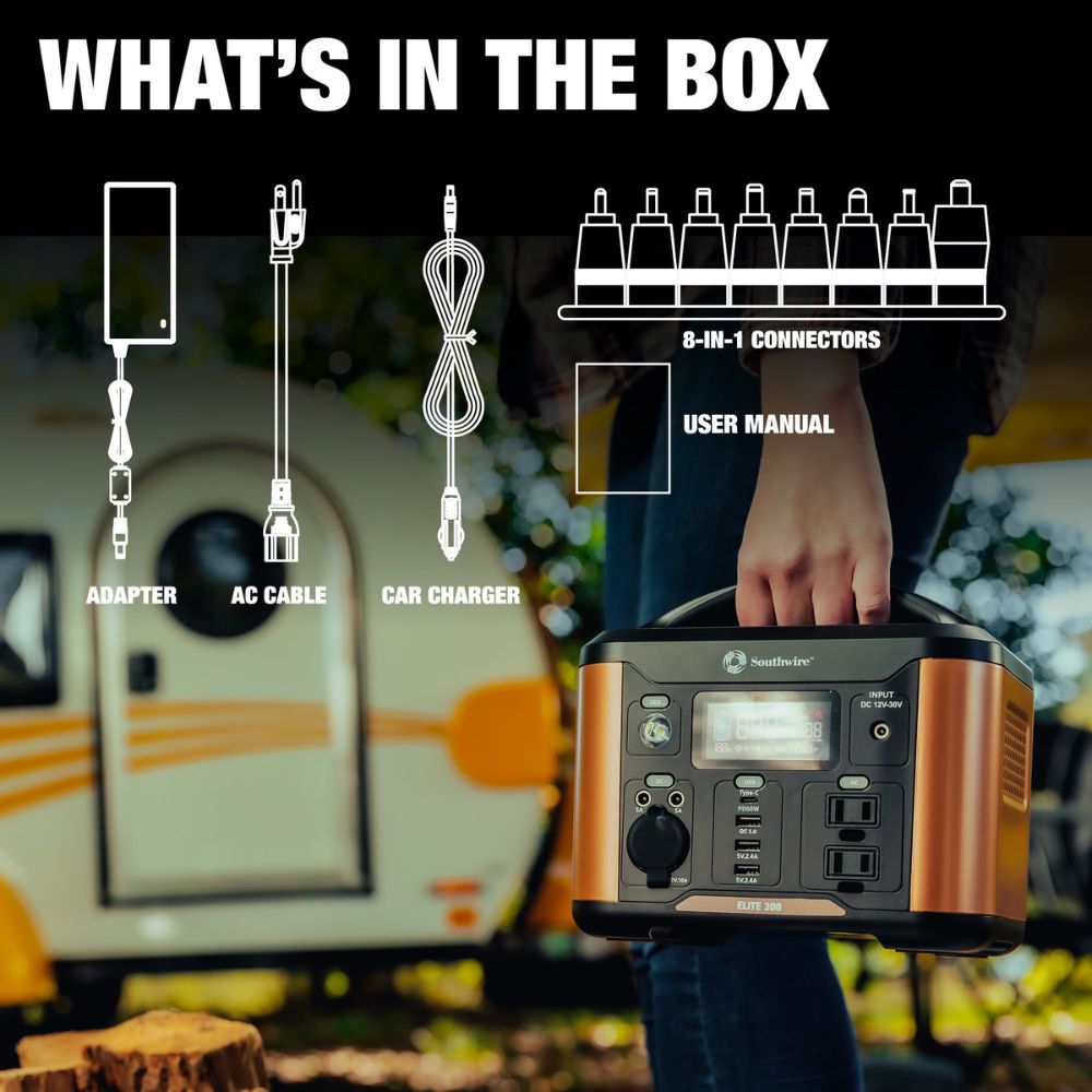 Southwire 53251 Elite 300 Series Portable Power Station - 7