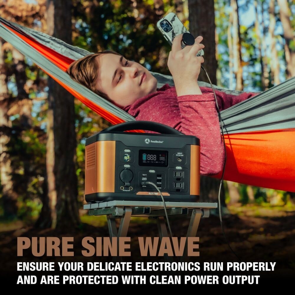 Southwire 53252 Elite 500 Series with Solar Panel Bundle - 10