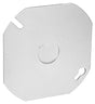 Garvin 54C6 4" Octagon Cover Flat with 1/2 in. Center Knockout