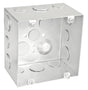 Garvin 72181-S 4-11/16"x3" Deep Welded Junction Box w/1/2-3/4" Knockouts