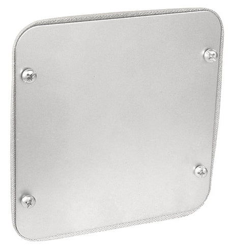 Garvin 72C1-VT 4-11/16" Flat Chicago Plenum Blank Gasketed Cover