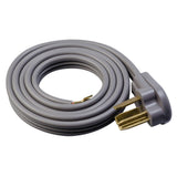 Southwire 9126SW8809 10/3 SRDT 30A Dryer 6' Gray Flat Cord with NEMA 10-30 Plug