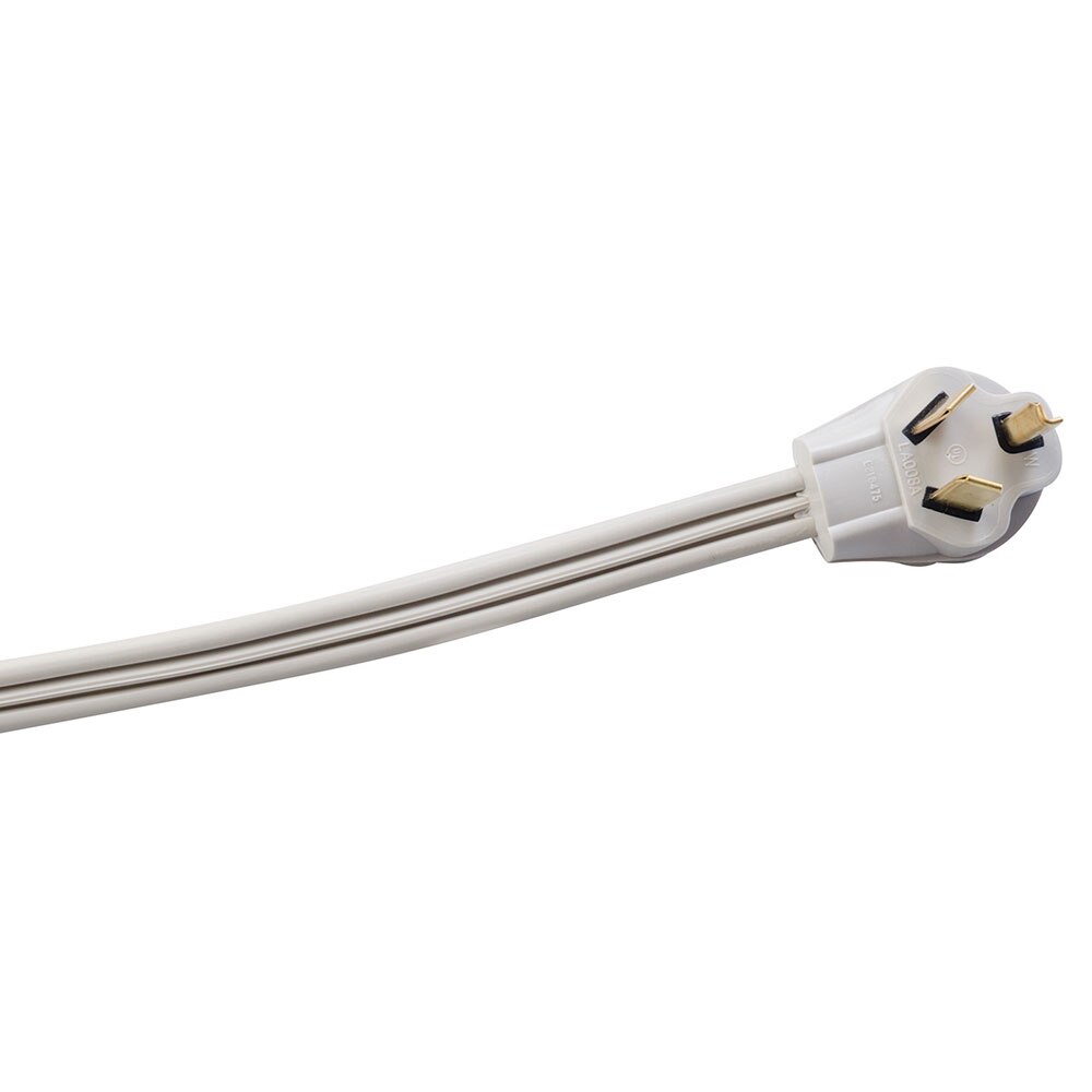 Southwire 9126SW8809 10/3 SRDT 30A Dryer 6' Gray Flat Cord with NEMA 10-30 Plug - 3
