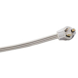 Southwire 9126SW8809 10/3 SRDT 30A Dryer 6' Gray Flat Cord with NEMA 10-30 Plug - 3