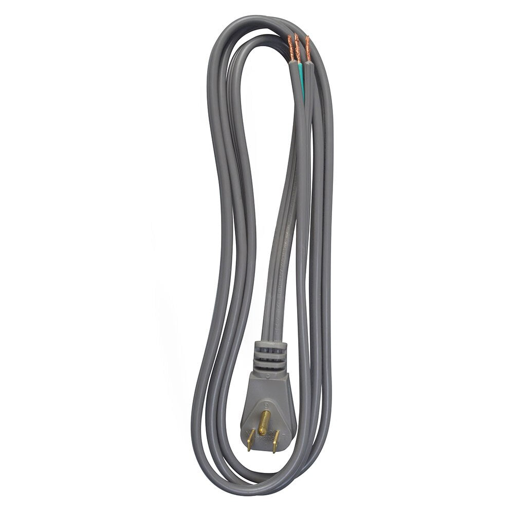 Southwire 9726SW8809 16/3 6' SPT-3 Power Supply Cord with Right Angle Plug - 2