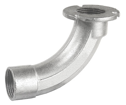 Garvin EFL125 1-1/4" 90Deg Malleable Iron Concrete Form Pipe Insert