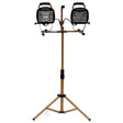 Southwire L14SLEDSW Twin Head Telescoping Tripod Work Light