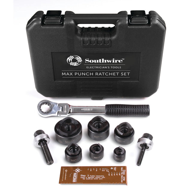 Southwire  MPR-01SD Max Punch Ratchet Set with 1/2" - 2" Dies