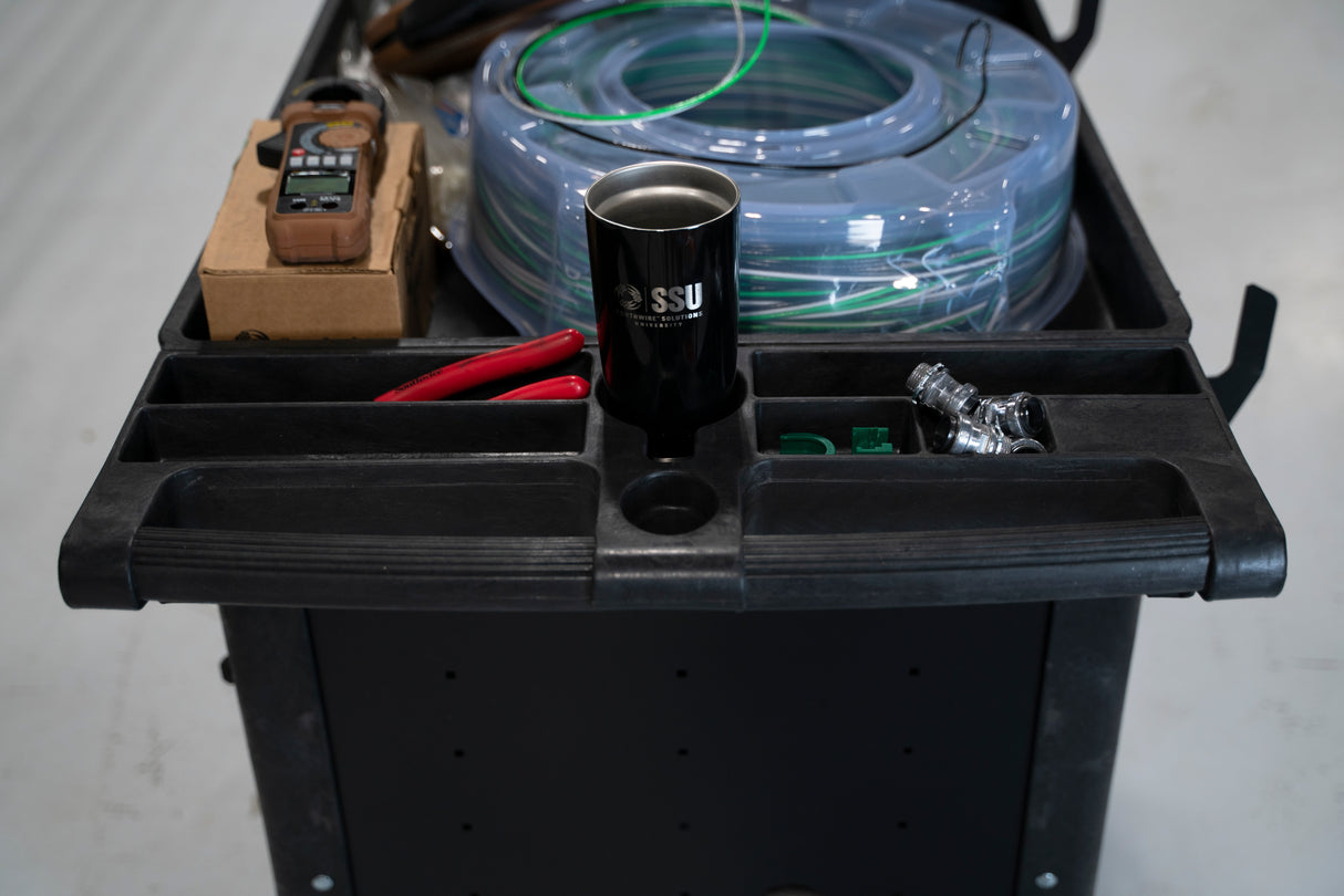 Southwire SCDTCL-LG Spray Can and Drill Holder Tray for Large CartLocker™