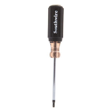 Southwire  SDQ2P4 #2 Square Recessed Tip Screwdriver with 4" Shank