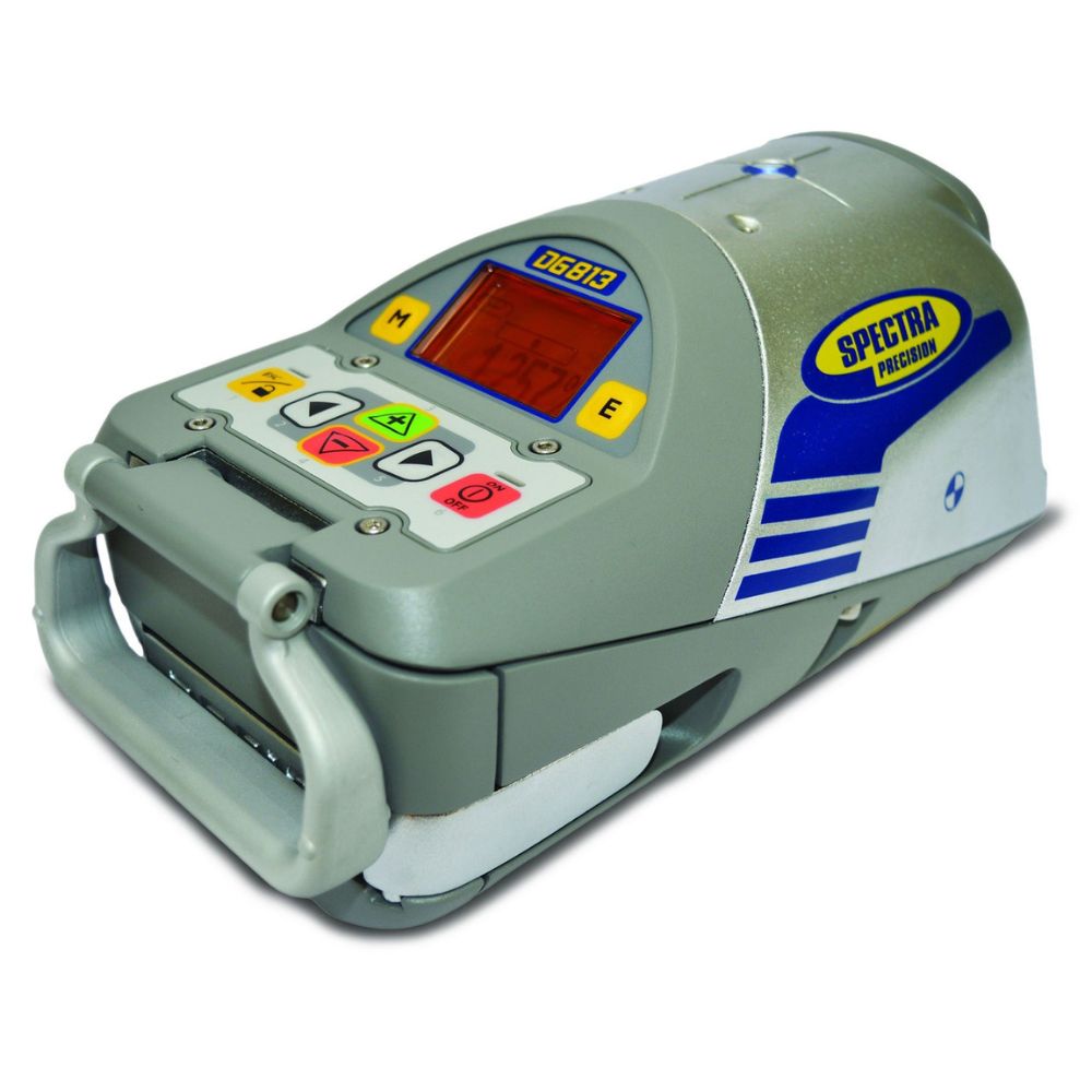 Spectra DG813-5 Pipe Laser with Dialgrade Graphic-Display, Large Pipe Plate, Vertical Pole, Remote, Spot Finder - 3