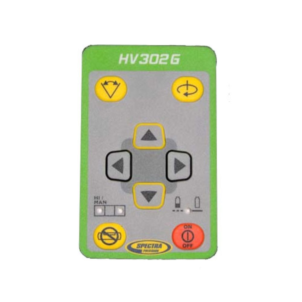 Spectra HV302G-1 Green Beam Self-Leveling Rotary Laser with RC402N Remote Control - 6