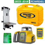 Spectra HV302G-1 Green Beam Self-Leveling Rotary Laser with RC402N Remote Control - 9