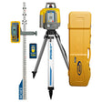 Spectra LL1505C-2 Laser Kit with HL450 Receiver, Tripod and Grade Rod