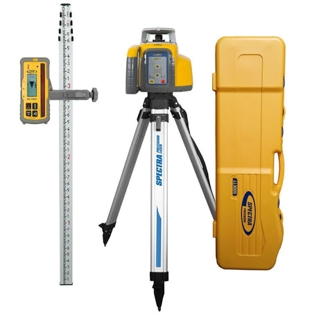 Spectra Precision Laser LL300S-17 Laser Level (Grade Rod In 10Ths) With System Case