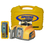 Spectra LL300S-4 Laser Level Package with HL450 Receiver - Rechargeable Batteries