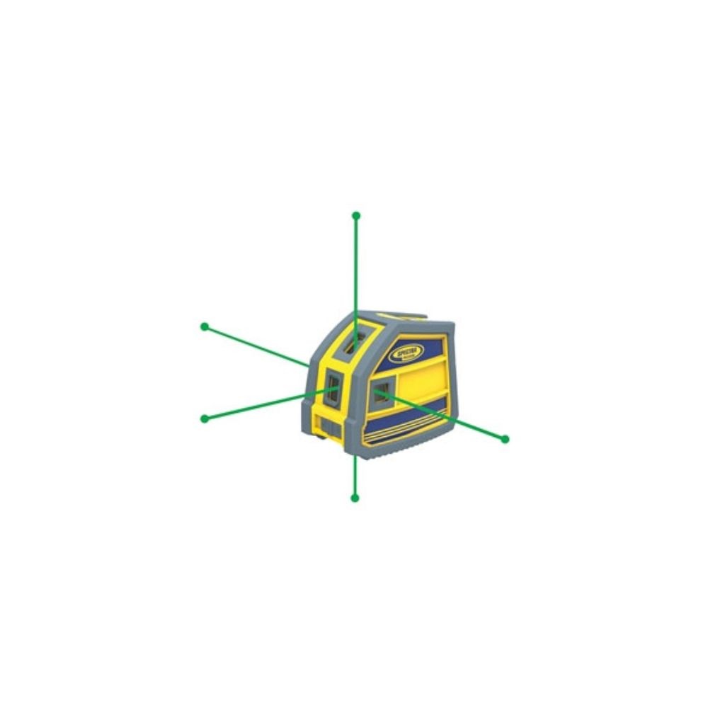 Spectra LP51G Green 5-Beam Point Laser Tool - 2