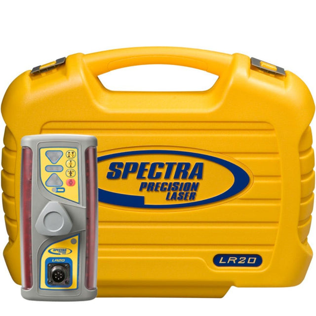 Spectra LR20 Compact Laser Receiver with Holding Clamps