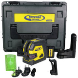 Spectra LT180G Green Crossline and 4 Point Laser Level