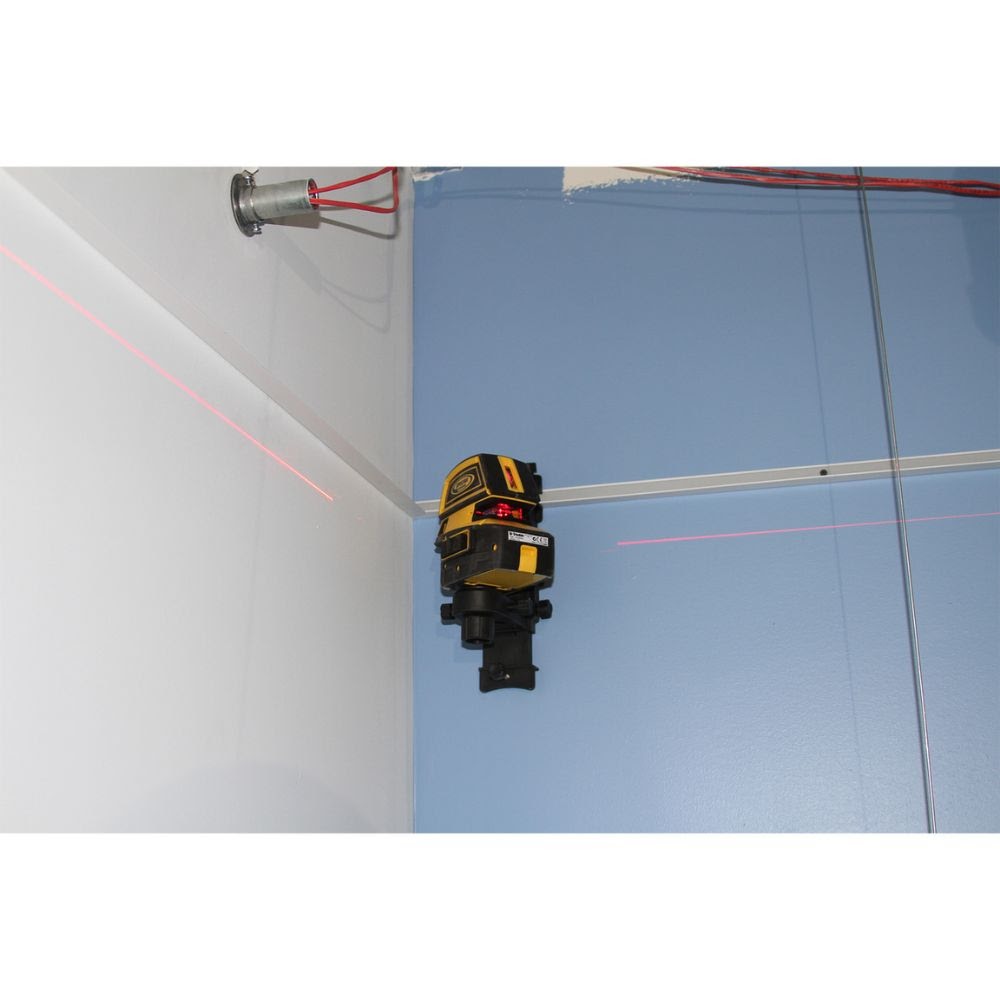 Spectra LT52R Point and Line Red Laser with Cross Line and 5 Alignment Points - 8