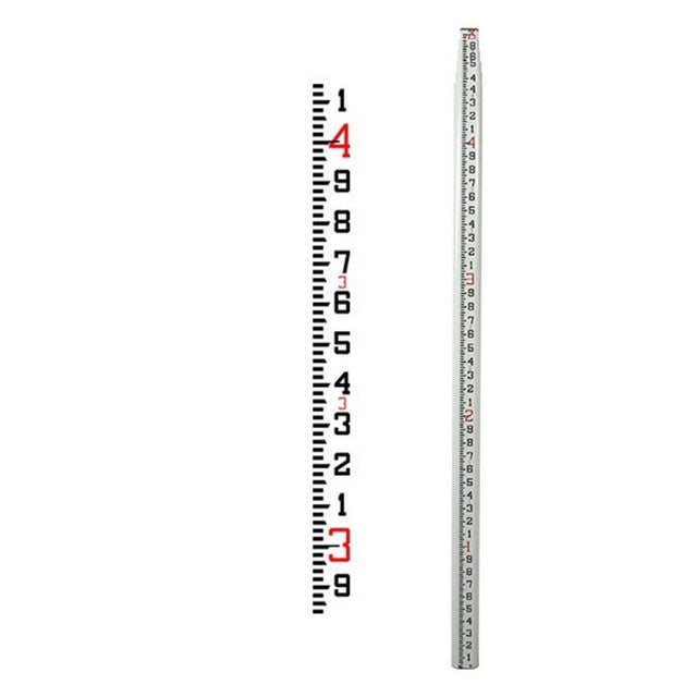 Spectra 98010 SVR 25' Fiberglass Leveling Rod - Tenths