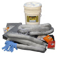 Buffalo Industries 92010 6.5 Gallon Bucket Universal Spill Kit for Universal Liquids (1 Kit)